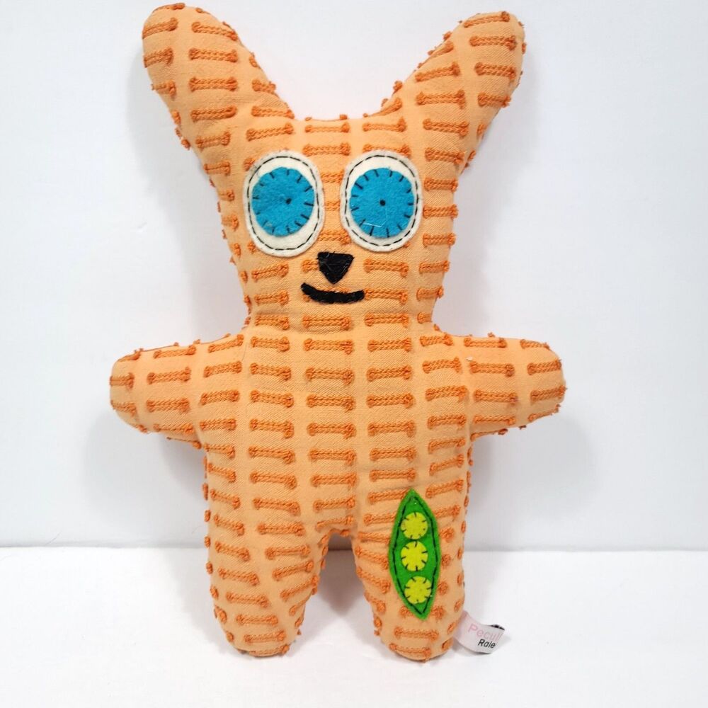 Halloween Voodoo Doll Orange Plush Stuffed Animal 13" Peculiar Pets